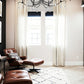Z-Lite Amara 59" 6-Light Matte Black Steel Chandelier