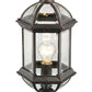 Z-Lite Annex 8" W x 20" H 1-Light Rust Outdoor Post Mount Fixture With Clear Beveled Glass Shade