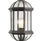 Z-Lite Annex 8" W x 20" H 1-Light Rust Outdoor Post Mount Fixture With Clear Beveled Glass Shade