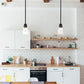 Z-Lite Annora 6" 1-Light Matte Black Mini Pendant Light With Clear Glass Shade