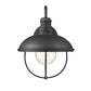 Z-Lite Ansel 11" 1-Light Black Aluminum Outdoor Wall Sconce