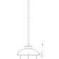 Z-Lite Ansel 11" 1-Light Galvanized Aluminum Outdoor Pendant Light