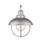 Z-Lite Ansel 11" 1-Light Galvanized Aluminum Outdoor Wall Sconce