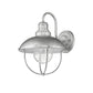 Z-Lite Ansel 11" 1-Light Galvanized Aluminum Outdoor Wall Sconce
