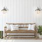 Z-Lite Ansel 11" 1-Light Galvanized Aluminum Outdoor Wall Sconce