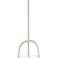 Z-Lite Archis 12" 3-Light Brushed Nickel Steel and Clear Glass Shade Pendant Light