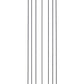 Z-Lite Arden 18" 7-Light Brushed Nickel Steel Clear Glass Shade Chandelier