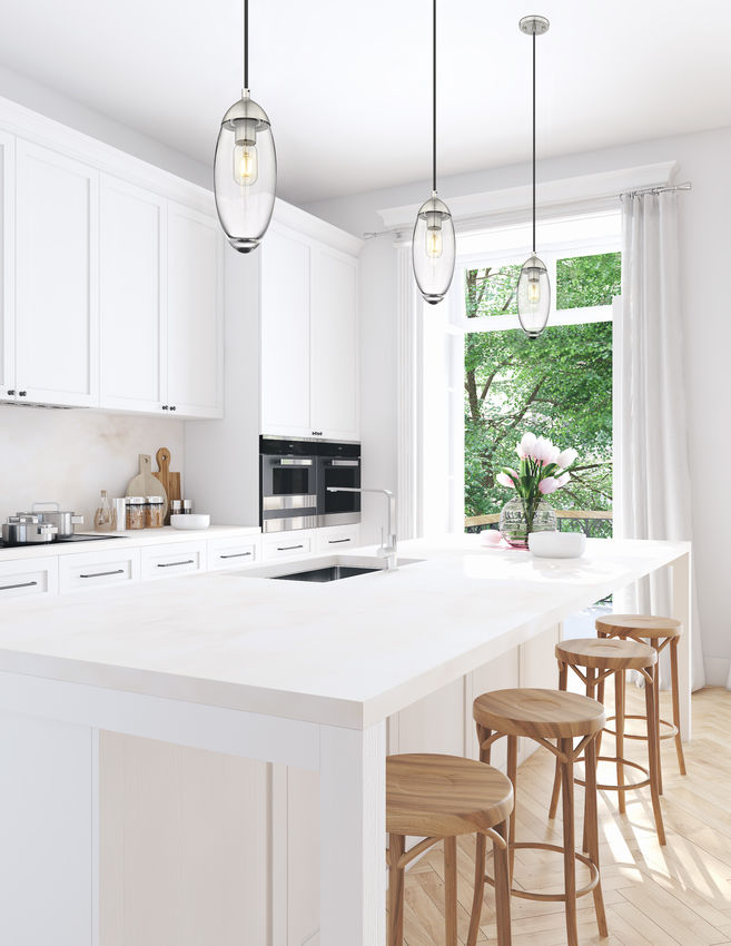 Z-Lite Arden 5" 1-Light Brushed Nickel Pendant Light With Clear Glass Shade