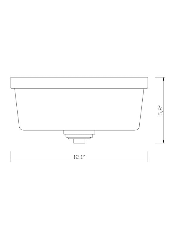 Z-Lite Arlington 13" 2-Light Matte Black Flush Mount Lighting With Matte Opal Glass Shade