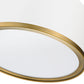 Z-Lite Arlo 13" 2-Light Matte White and Rubbed Brass Steel Flush Mount Lighting