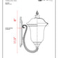 Z-Lite Armstrong 10" 2-Light Bronze Aluminum Outdoor Wall Sconce With Clear Water Glass Shade