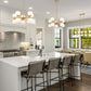 Z-Lite Artemis 25" 10-Light Modern Gold Steel and Matte Opal Glass Chandelier