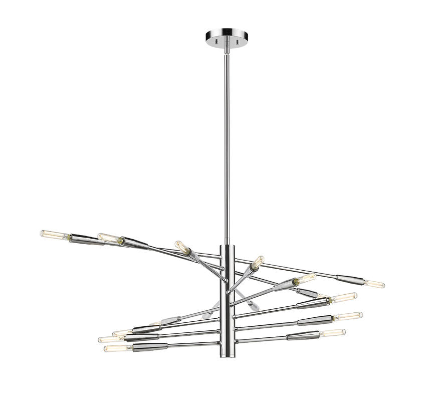 Z-Lite Ascension 32" 16-Light Chrome Chandelier