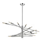 Z-Lite Ascension 32" 16-Light Chrome Chandelier