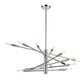 Z-Lite Ascension 32" 16-Light Chrome Chandelier