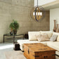 Z-Lite Ashling 24" 6-Light Bronze Gold Pendant Light With Matte Opal Glass Shade