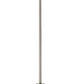 Z-Lite Ashton 6" 1-Light Brushed Nickel Mini Pendant Light With Clear Glass Shade