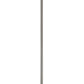 Z-Lite Ashton 6" 1-Light Brushed Nickel Mini Pendant Light With Clear Glass Shade