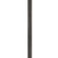 Z-Lite Aspen 554PHXLR-519P-ORB 3-Light Candelabra Bulb Base Oil Rubbed Bronze Aluminum Frame Clear Seedy Glass Outdoor Post Mounted Fixture