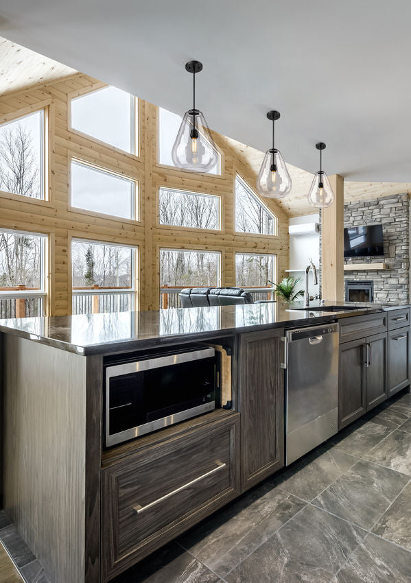 Z-Lite Ayra 12" 1-Light Matte Black Steel Clear Glass Shade Pendant Light