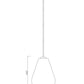 Z-Lite Ayra 12" 1-Light Matte Black Steel Clear Glass Shade Pendant Light
