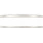 Z-Lite Ballord 16" 1-Light LED-Integrated Brushed Nickel Steel and Frosted Acrylic Shade Flush Mount Light