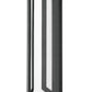 Z-Lite Banff 5028B-BK-LED 2-Light LED-Integrated Sand Black Aluminum Frame Opal Etched Glass Shade Outdoor Wall Light