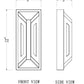 Z-Lite Banff 5028S-BK-LED 2-Light LED-Integrated Sand Black Aluminum Frame Opal Etched Glass Shade Outdoor Wall Light