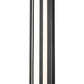 Z-Lite Banff 5028XL-BK-LED 2-Light LED-Integrated Sand Black Aluminum Frame Opal Etched Glass Shade Outdoor Wall Light