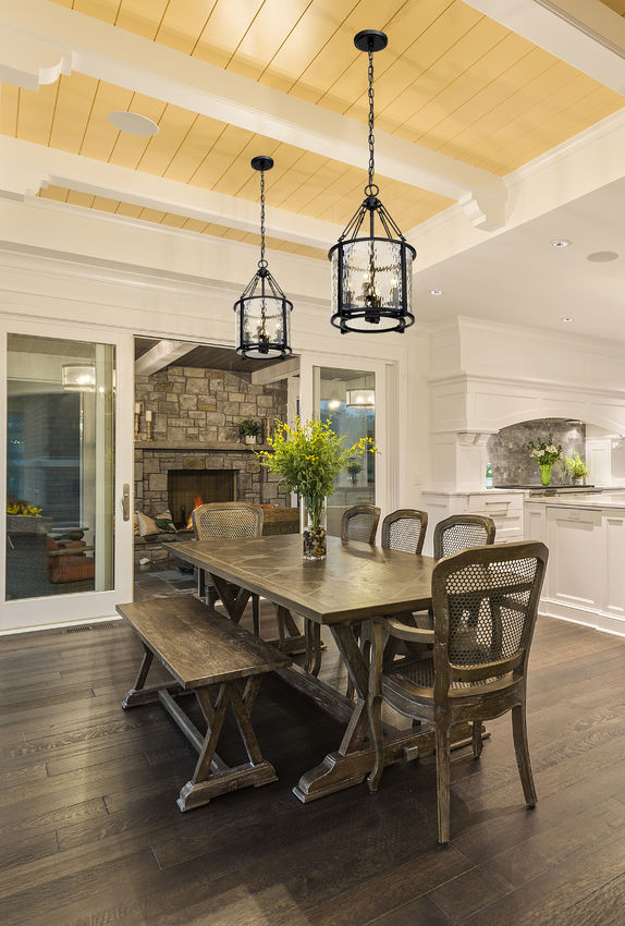Z-Lite Barrington 12" 4-Light Matte Black Pendant Light With Clear Waterglass Shade