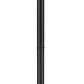 Z-Lite Barwick 585PHBR-567P-BK-LED 1-Light LED-Integrated Black Aluminum Frame Etched Glass Shade Outdoor Post Mounted Fixture