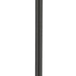 Z-Lite Beacon 568PHBR-519P-BK 2-Light Candelabra Bulb Base Black Aluminum Frame Clear Beveled Glass Shade Outdoor Post Mounted Fixture