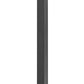 Z-Lite Beacon 568PHBS-536P-BK 2-Light Candelabra Black Aluminum Frame Clear Beveled Glass Shade Outdoor Post Mounted Fixture