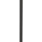 Z-Lite Beacon 568PHXLR-519P-BK 3-Light Candelabra Bulb Base Black Aluminum Frame Clear Beveled Glass Shade Outdoor Post Mounted Fixture