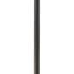 Z-Lite Beacon 568PHXLR-519P-ORB 3-Light Candelabra Bulb Base Oil Rubbed Bronze Aluminum Frame Clear Beveled Glass Shade Outdoor Post Mounted Fixture