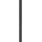 Z-Lite Beacon 568PHXXLR-5010P-BK 4-Light Candelabra Bulb Base Black Aluminum Frame Clear Beveled Glass Shade Outdoor Post Mounted Fixture