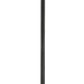 Z-Lite Beacon 568PHXXLR-511P-BK 4-Light Candelabra Bulb Base Black Aluminum Frame Clear Beveled Glass Shade Outdoor Post Mounted Fixture