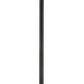 Z-Lite Beacon 568PHXXLR-511P-BK 4-Light Candelabra Bulb Base Black Aluminum Frame Clear Beveled Glass Shade Outdoor Post Mounted Fixture