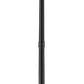 Z-Lite Beacon 568PHXXLR-564P-BK 4-Light Candelabra Black Aluminum Frame Clear Beveled Glass Shade Outdoor Post Mounted Fixture
