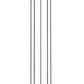 Z-Lite Beau 12" 5-Light Matte Black Steel Clear Glass Shade Chandelier