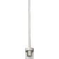 Z-Lite Beau 5" 1-Light Brushed Nickel Clear Glass Shade Pendant Light