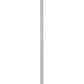 Z-Lite Beckett 6" 1-Light Brushed Nickel Mini Pendant Light With Clear Seedy Glass Shade