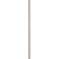Z-Lite Beckett 6" 1-Light Brushed Nickel Mini Pendant Light With Clear Seedy Glass Shade