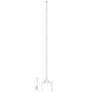Z-Lite Beckett 6" 1-Light Matte Black Mini Pendant Light With Clear Seedy Glass Shade