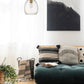 Z-Lite Bella 8" 1-Light Matte Black and Olde Brass Mini Pendant Light With Clear Glass Shade