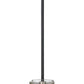Z-Lite Bella 8" W x 11" H 1-Light Matte Black and Brushed Nickel Mini Pendant Light With Clear Glass Shade
