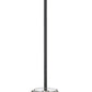 Z-Lite Bella 8" W x 11" H 1-Light Matte Black and Brushed Nickel Mini Pendant Light With Clear Glass Shade