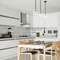 Z-Lite Bella 8" W x 11" H 1-Light Matte Black and Olde Brass Mini Pendant Light With Clear Glass Shade