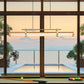 Z-Lite Benoit 44" 1-Light LED-Integrated Modern Gold Steel Frame Clear Glass Shade Linear Chandelier