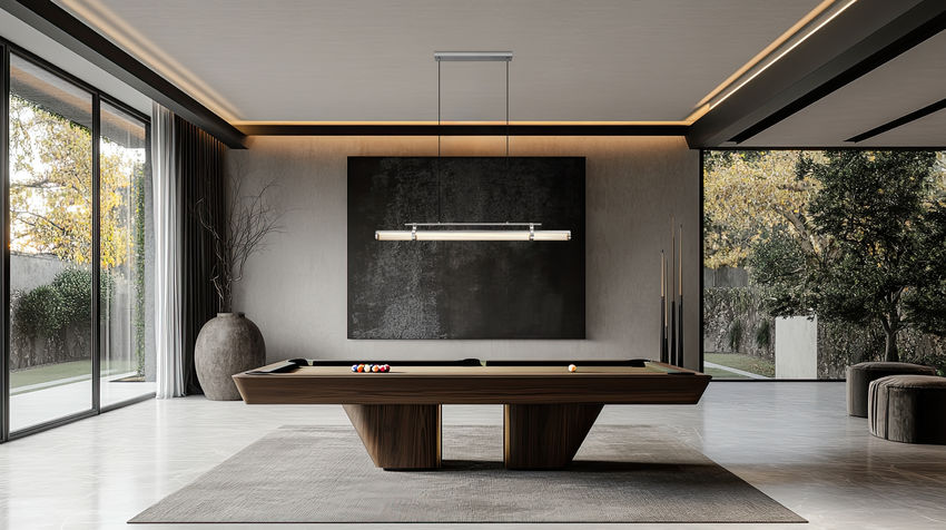 Z-Lite Benoit 56" 1-Light LED-Integrated Brushed Nickel Steel Frame Clear Glass Shade Linear Chandelier